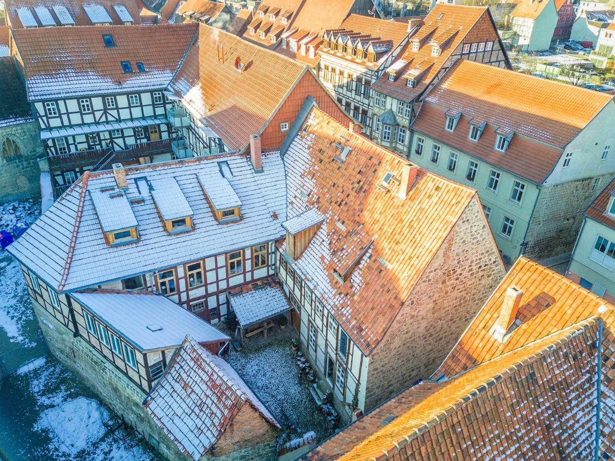 Himmlischer Hof - Juwel Von 1477, Terrasse, Kamin, P, Oeko, Denkmal كيدلينبورغ المظهر الخارجي الصورة