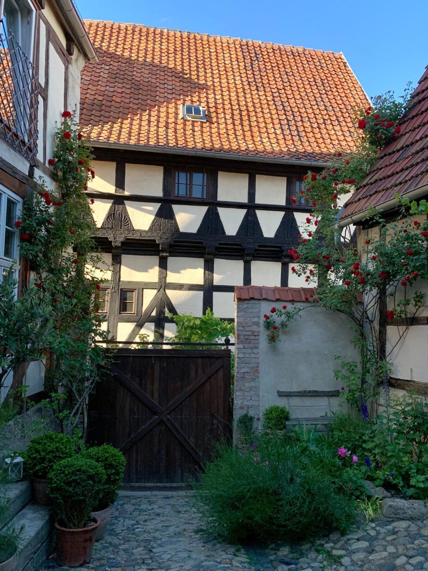 Himmlischer Hof - Juwel Von 1477, Terrasse, Kamin, P, Oeko, Denkmal كيدلينبورغ المظهر الخارجي الصورة
